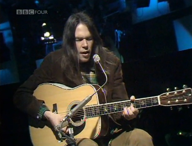 Partition Old Man de Neil Young à la batterie